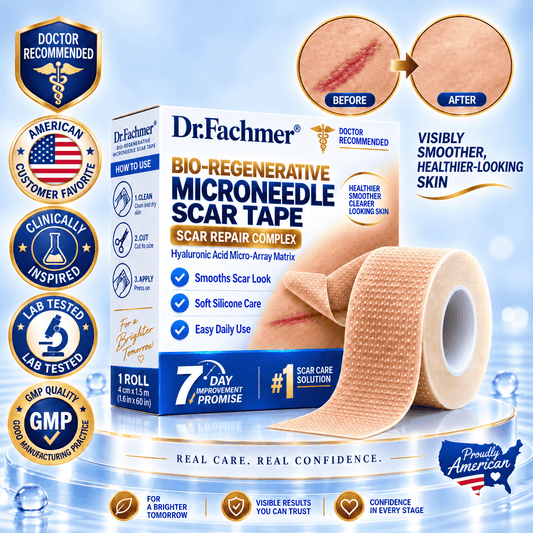 🥳 𝐎𝐟𝐟𝐢𝐜𝐢𝐚𝐥 𝐒𝐭𝐨𝐫𝐞丨Dr.Fachmer® 🩹 Bio-Regenerative Microneedle Scar Tape——Remove all kinds of skin scars
