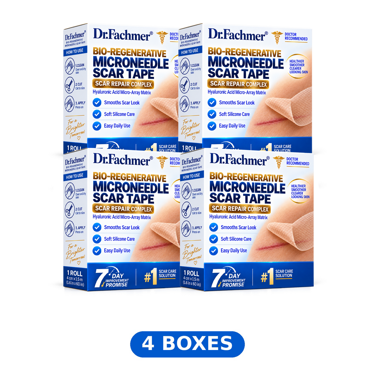 🥳 𝐎𝐟𝐟𝐢𝐜𝐢𝐚𝐥 𝐒𝐭𝐨𝐫𝐞丨Dr.Fachmer® 🩹 Bio-Regenerative Microneedle Scar Tape——Remove all kinds of skin scars