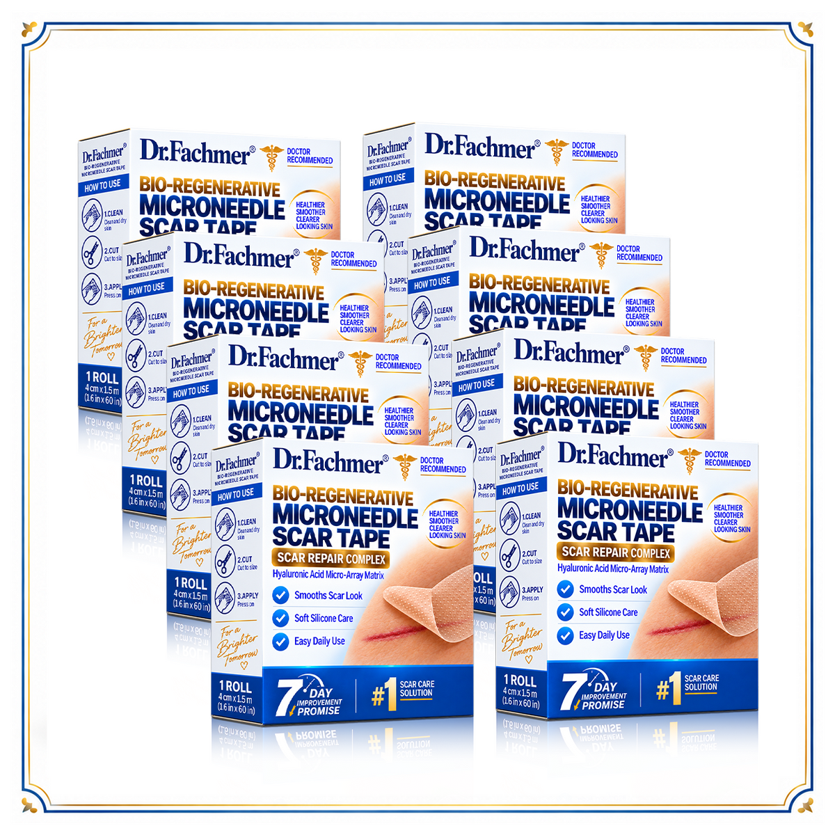 🥳 𝐎𝐟𝐟𝐢𝐜𝐢𝐚𝐥 𝐒𝐭𝐨𝐫𝐞丨Dr.Fachmer® 🩹 Bio-Regenerative Microneedle Scar Tape——Remove all kinds of skin scars