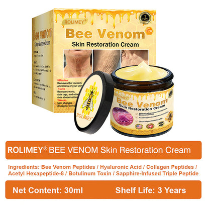 ✅✅Official Brand Shop丨Rolimey® Bee venom Pro Comprehensive Cream—Tightening for Skin Types