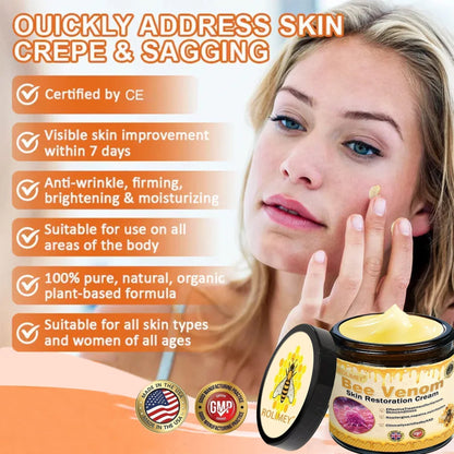 ✅✅Official Brand Shop丨Rolimey® Bee venom Pro Comprehensive Cream—Tightening for Skin Types